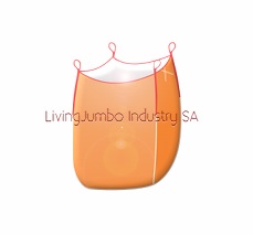 FOUR LOOP BIG BAGS: Open top and flat bottom; Skirt and flat bottom; Skirt and discharging spout; Op...